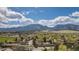 Breathtaking aerial view of the city with the majestic Rocky Mountains as a stunning backdrop at 4655 Ludlow St, Boulder, CO 80305