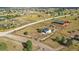 Expansive property with a modern home, barn, and surrounding fenced acreage at 2190 Helen Ct, Parker, CO 80138