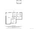 Basement floorplan showing layout of rooms, bathroom, and utility areas at 2190 Helen Ct, Parker, CO 80138