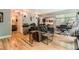 Cozy living room showcasing hardwood floors, ample natural light, and a comfortable seating area at 6213 Willow Ln, Boulder, CO 80301