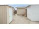 Exterior view of back yard sheds providing plenty of outdoor storage at 5542 Sable St, Denver, CO 80239