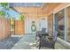 Relaxing covered patio with outdoor seating perfect for enjoying the outdoors at 7995 E Mississippi Ave # F23, Denver, CO 80247