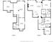 Detailed floor plan showcasing the layout of the home's two floors with labeled rooms and dimensions at 4553 Red Deer Trl, Broomfield, CO 80020
