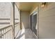 Exterior balcony area with metal railings offering a view of the neighborhood at 7433 S Quail Cir # 1924, Littleton, CO 80127