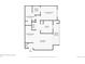 Detailed floorplan showcasing the layout with breakfast nook, kitchen, living room, covered balcony, primary bedroom, and laundry area at 7433 S Quail Cir # 1924, Littleton, CO 80127