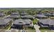 Stunning aerial view displaying townhomes with landscaped surroundings and lush lawns at 11374 Xavier Dr # 202, Westminster, CO 80031