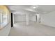 Spacious basement with neutral carpet and large windows at 10369 E Red Mtn, Littleton, CO 80127
