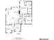 Detailed second floor plan showing the layout of the primary bedroom, kitchen, and living room at 21972 E Allenspark Dr, Aurora, CO 80016