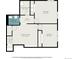 Basement floor plan featuring a recreation room, bedrooms, bathroom and electrical room at 2724 S Ames Way, Denver, CO 80227