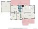 Detailed floor plan showcasing the layout of the home, including the kitchen, bedrooms, and living room at 2724 S Ames Way, Denver, CO 80227