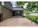 Outdoor patio area perfect for relaxing and enjoying the fresh air and lovely yard at 7238 W Cedar Cir, Lakewood, CO 80226