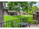 Outdoor patio showcasing lovely yard and community at 7238 W Cedar Cir, Lakewood, CO 80226