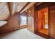 Attic space with unique architectural details and a rustic charm at 8409 S Otis St, Littleton, CO 80128