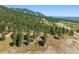 Picturesque landscape with rolling hills and majestic mountains under a clear blue sky at 53 Canyon Pines Dr, Golden, CO 80403