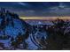 Scenic night view of the city lights from a hillside location, offering a unique perspective at 53 Canyon Pines Dr, Golden, CO 80403