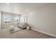 Second living space featuring neutral paint and cozy carpet at 1624 Pinion Wing Cir, Castle Rock, CO 80108