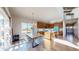 Sunlit dining area connected to the kitchen, perfect for Gathering gatherings at 12701 Strawberry Cir, Longmont, CO 80503