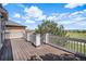 Spacious back deck with scenic views of the golf course and neighborhood at 11788 Mill Valley St, Parker, CO 80138