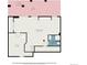 Detailed basement floor plan showcasing the recreation room, utility area, bathroom and patio at 11788 Mill Valley St, Parker, CO 80138