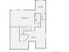 Basement floor plan featuring a recreation room, bedroom, bathroom, and basement area at 4533 Angelina Cir, Longmont, CO 80503