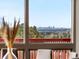 Breathtaking view from the dining room windows of the city skyline and surrounding landscape at 43 Falcon Hills Dr, Highlands Ranch, CO 80126