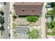 Aerial view showcasing property lines and surrounding neighborhood, providing a sense of location and layout at 3259 Lowell Blvd, Denver, CO 80211
