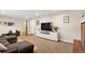 Inviting living area featuring neutral colors, carpeted floors, and modern decor, ready for relaxation at 504 E Otero Ct, Littleton, CO 80122