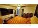 Comfortable bedroom featuring a ceiling fan and closet space at 7620 Hooker St, Westminster, CO 80030