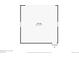 Floorplan layout of the detached garage with a measurement of 21'5