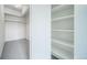 A well-organized closet featuring built-in shelving and ample storage space at 6380 Oak St # 107, Arvada, CO 80004