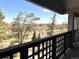 Balcony boasts views of mature trees and neighborhood at 1000 E 1St Ave # 405, Denver, CO 80218