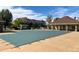 Community pool is winterized with other recreational structures nearby at 12711 Colorado Blvd # 912, Thornton, CO 80241