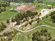 Expansive aerial view of the property featuring lush green pastures, trees, and a road at 2470 Driftwood, Elizabeth, CO 80107