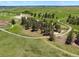 Rolling green hills showcase this beautiful property with mature trees and a winding road at 2470 Driftwood, Elizabeth, CO 80107