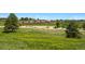 Picturesque landscape showcasing potential property featuring rolling green fields and distant barns under a clear blue sky at 2470 Driftwood, Elizabeth, CO 80107