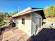 A tidy garage sits adjacent to the exterior of the home at 8 Sioux Trl, Evergreen, CO 80439