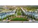 An elevated view of the surrounding neighborhoods with greenery and city streets at 7700 E 29 Ave # 304, Denver, CO 80238