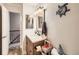 Tastefully decorated bathroom with stylish vanity and decor at 5525 S Lowell Blvd, Littleton, CO 80123