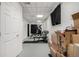 Basement with weights, work out equipment and storage; a versatile space at 6888 Howell St, Arvada, CO 80004