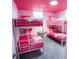 Pink bedroom with bunk beds, perfect for a room or guest room at 7799 Pecos St, Denver, CO 80221