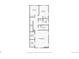 Second floor plan featuring bedrooms, bathrooms, and laundry room at 5779 Ceylon St, Denver, CO 80249