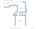 Detailed floor plan shows covered deck, patio, Gathering room, laundry, bath and garage at 10525 Hobbit Ln, Westminster, CO 80031