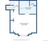 Detailed floor plan showcases the layout of the primary bedroom, bath, and hall dimensions at 10525 Hobbit Ln, Westminster, CO 80031