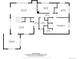 Detailed floor plan showcasing the layout of the home, including dimensions and room sizes at 2575 Quail St, Lakewood, CO 80215