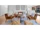Open living space featuring contemporary furniture and stylish decor against a white interior at 2575 Quail St, Lakewood, CO 80215
