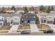 Bird's-eye view of the home showcasing its location in a residential neighborhood at 4644 S Kipling Cir, Littleton, CO 80123