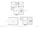 Overall floor plans of first floor, basement, and detached garage with dimensions labeled at 1640 Pontiac St, Denver, CO 80220