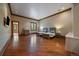 Large ' bedroom featuring two twin beds, hardwood flooring, and large windows at 214 Equinox Dr, Castle Rock, CO 80108