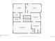 Second floor plan of the home layout including bedrooms, closets, and bathrooms at 13818 Krameria St, Thornton, CO 80602