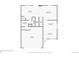 First floor plan of the home layout including kitchen, Gathering room, dining room, living room, mud room and garage at 13818 Krameria St, Thornton, CO 80602